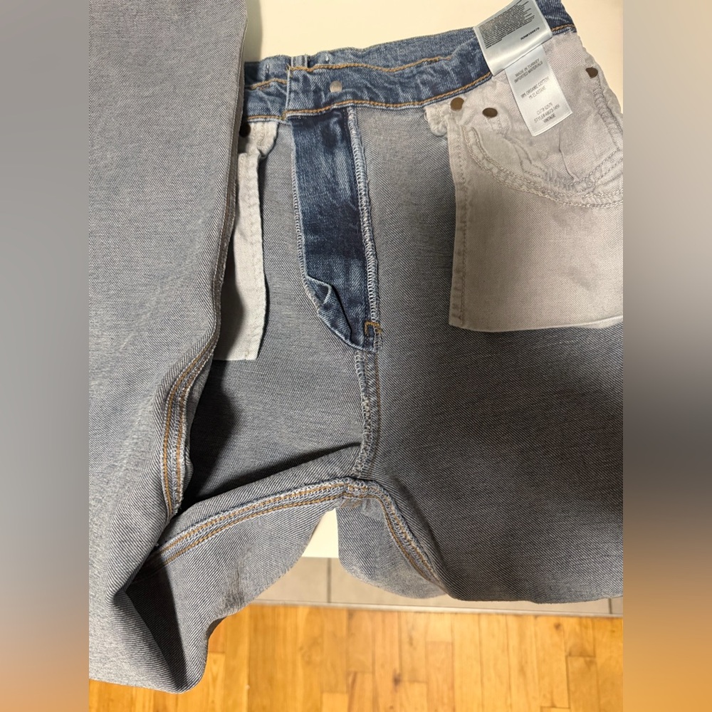 AGOLDE VINTAGE HIGH RISE BOOTCUT ORGANIC COTTON JEANS IN ‘PROPHECY’ - Picture 11 of 16